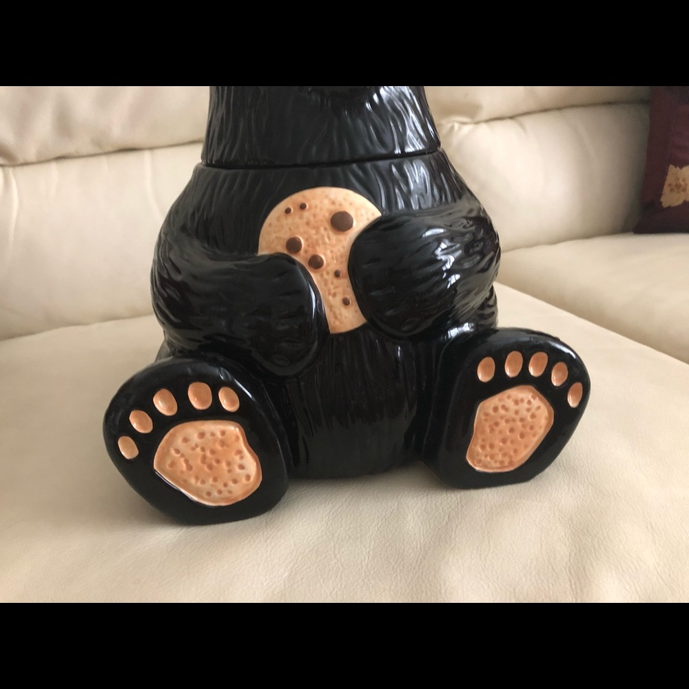 BEARFOOTS  CERAMIC  COOKIE JAR - Picture 9 of 14